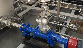 单螺杆泵调试现场